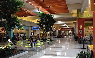 Interior of the Cedar Hills Crossing mall (formerly Beaverton Mall)