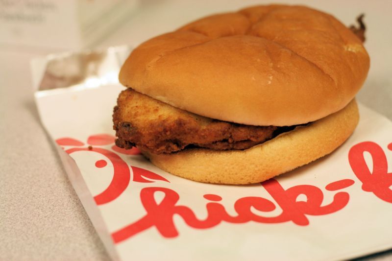 Chick-Fil-A's signature chicken sandwich