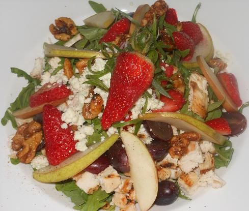 Copper River's Strawberry, Pear, & Apple Salad