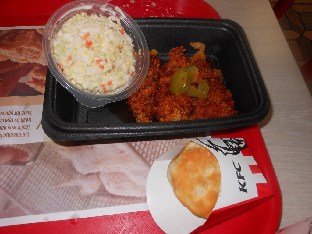  KFC's Hot Chicken 3 Tenders Meal