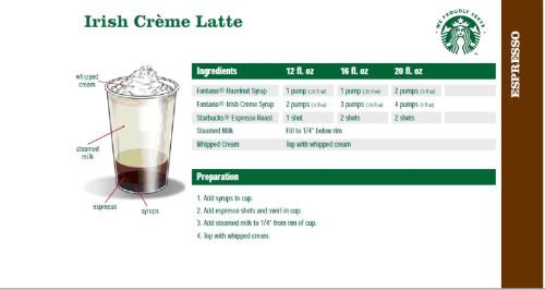 Irish Latte