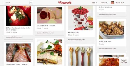 Click here to view my STANDOUT RECIPES Pinboard