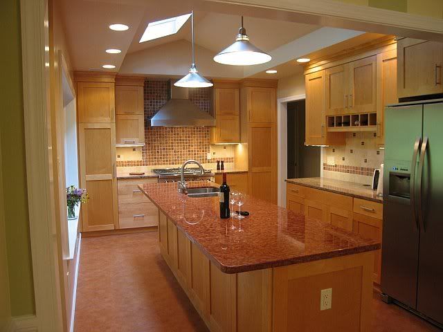 Kitchens with Vaulted Ceilings