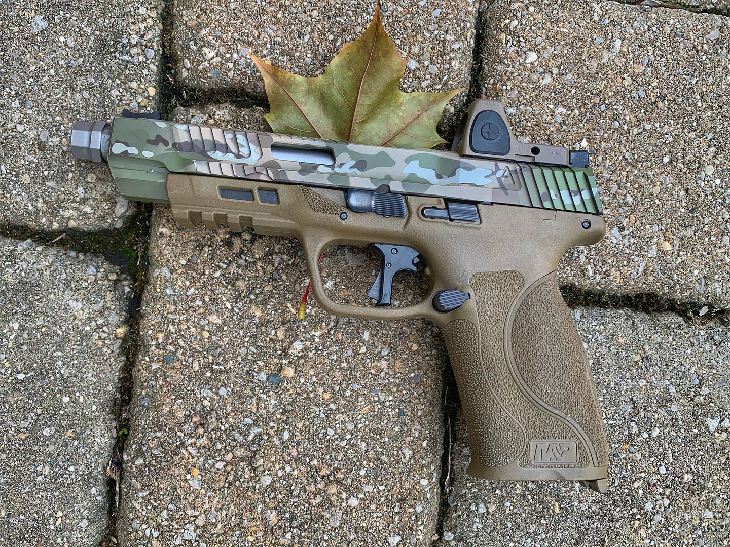 Multicam Agency Arms M&P 5" 2.0 with RMR and Apex Barrel MPPistol Forum