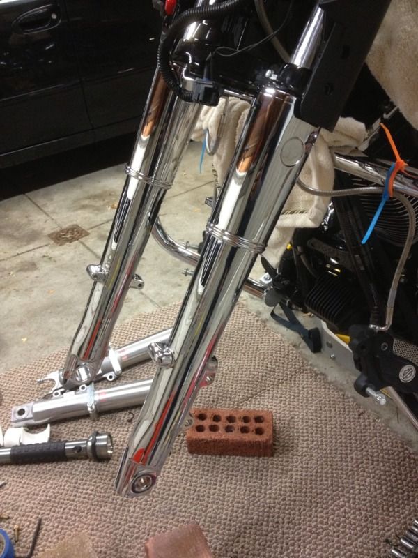 New chrome lowers Harley Davidson Forums