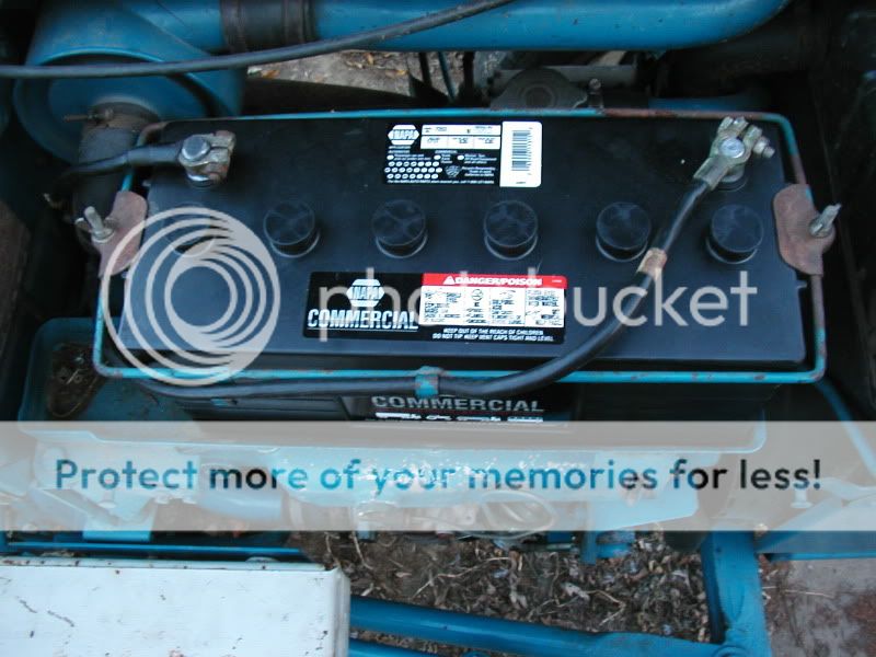 1965 Ford 3000 tractor battery
