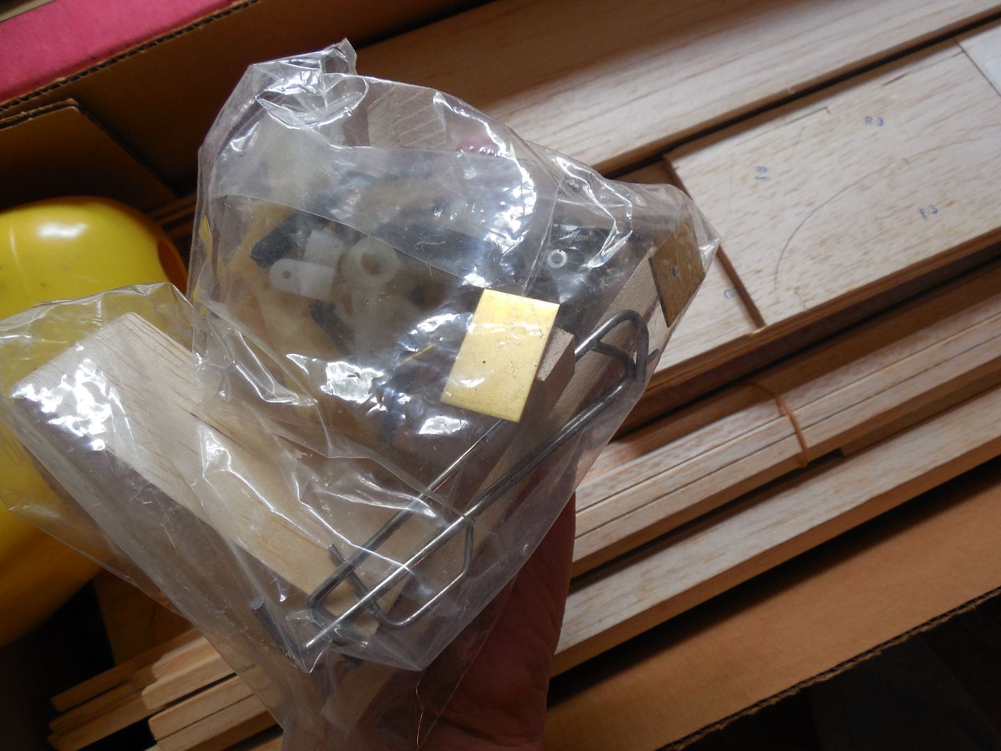 flite j3 cub scale r/c radio control standoff airplane model kit