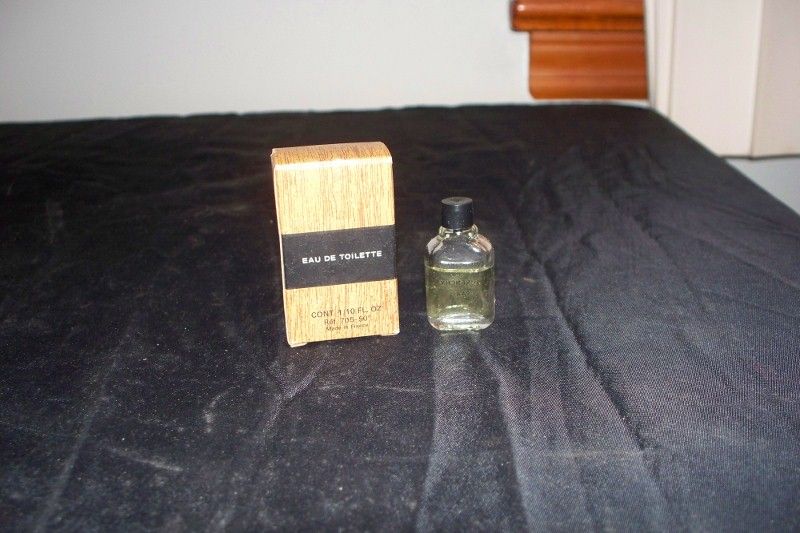 Vintage Monsieur De Givenchy Cologne Perfume Sample Box  