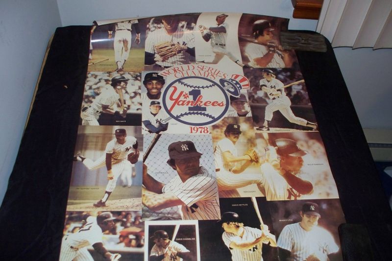 Vintage 1978 NY Yankees Fever World Champions Poster  