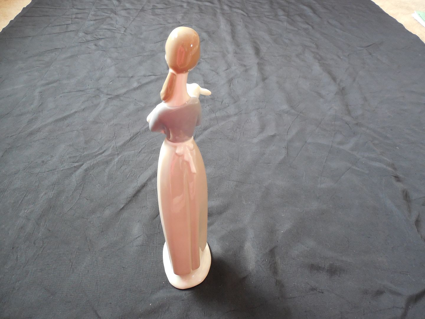 lladro woman with sheep