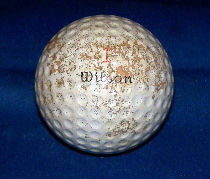 Scarce Vintage Wilson Prestige Johnny Miller Golf Ball | eBay