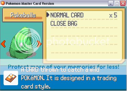Pokemon Master Card Version