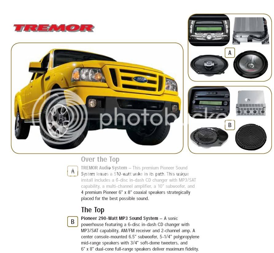 2007 Ford ranger tremor package #2
