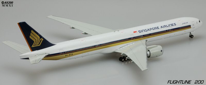 PHOTOS - Flightline 200 - 777 - SIA x 2 second issue - Wings900 ...