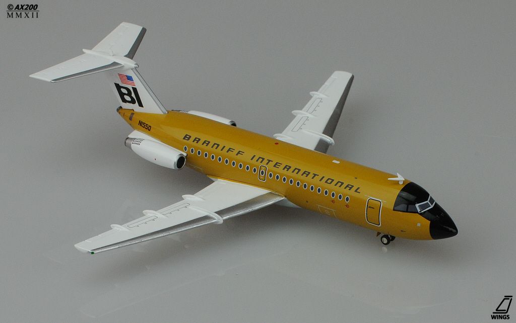 PHOTOS - J C W - BAC 1-11 - Braniff Ochre - Wings900 Discussion Forums