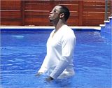 Diddy Gets Wet For Ocean Drive Magazine