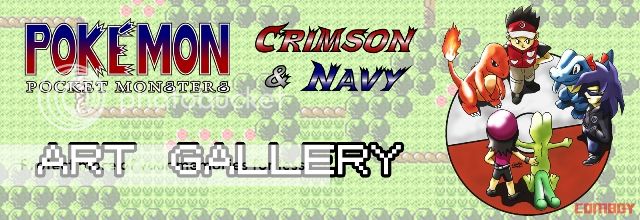 Pokémon Crimson & Navy - Art Gallery