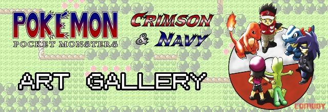 Pokémon Crimson & Navy - Art Gallery