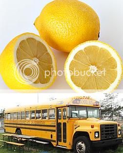 Lemon & School Bus