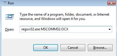 Поврежден файл mscomm32 ocx как исправить