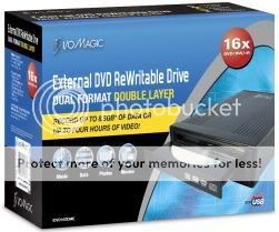 Magic External 16x8x16x DVD + RW/+ R USB 2.0 Dual Format/DL Drive